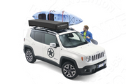Tenda da tetto AutoHome Overcamp – tenda chiusa e kayak sul tetto