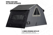 Tenda da tetto AutoHome Overland – tetto double face e aperture con zip