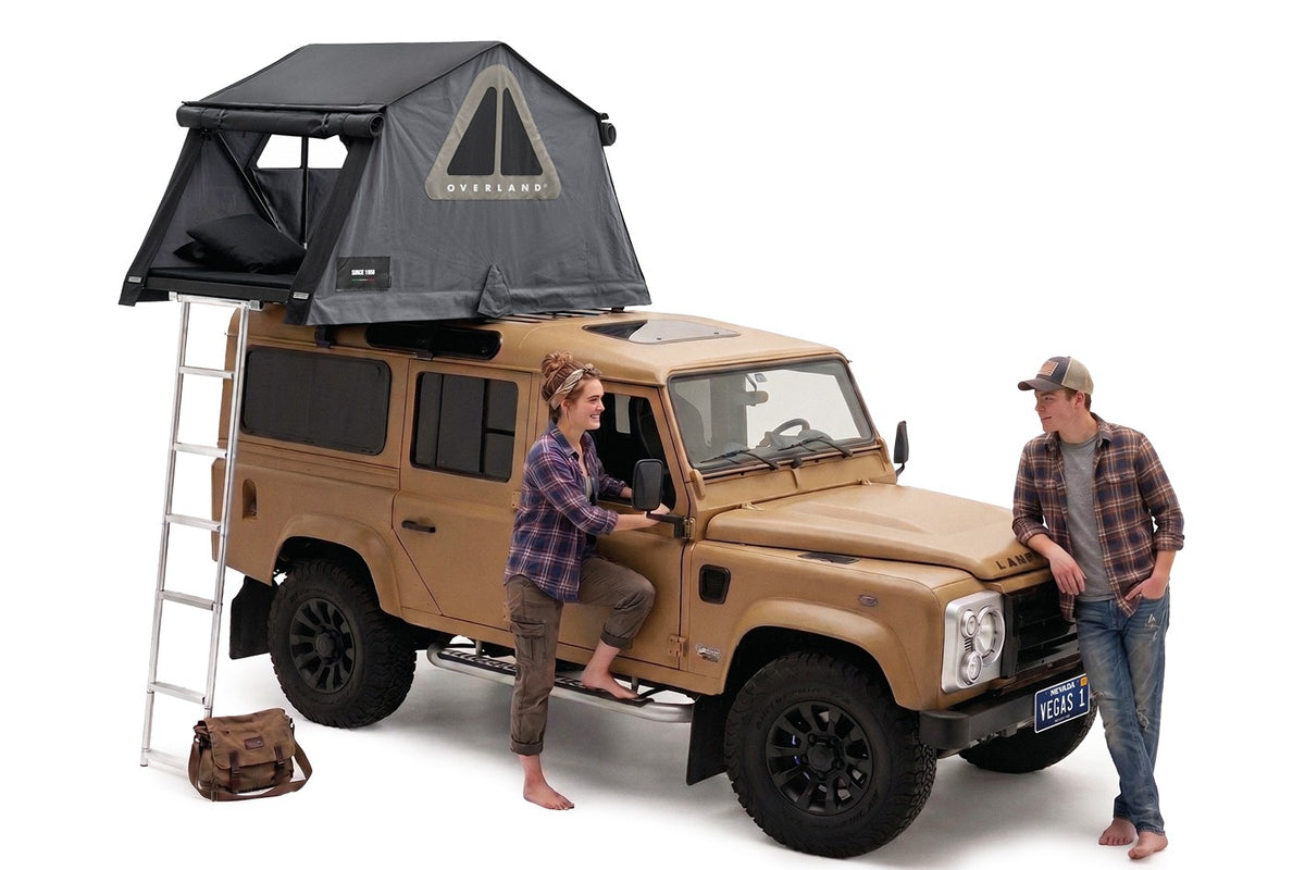 Tenda da tetto AutoHome Overland – su fuoristrada con scala