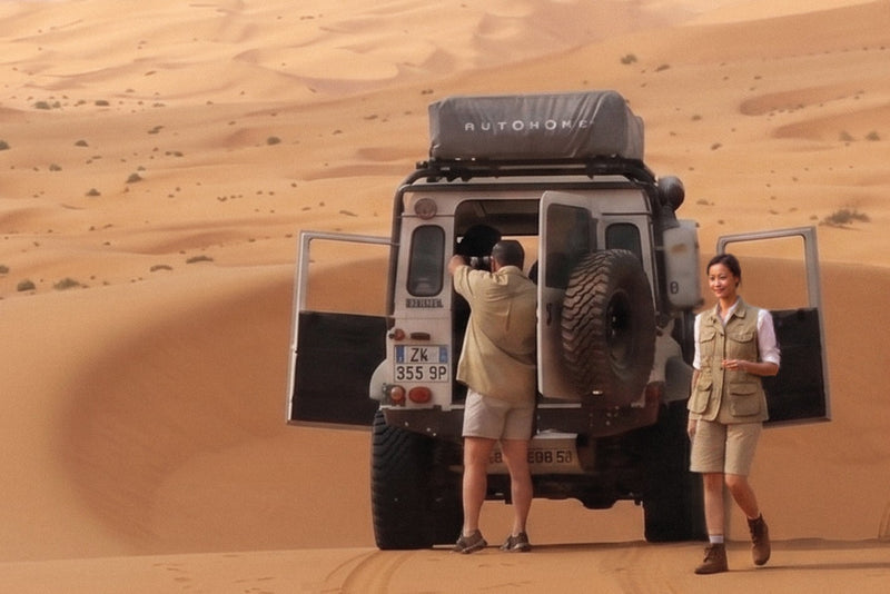 Tenda da tetto AutoHome Overland – nel deserto