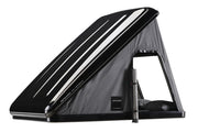 Tenda da tetto AutoHome x Land Rover, guscio Black Storm – vista laterale