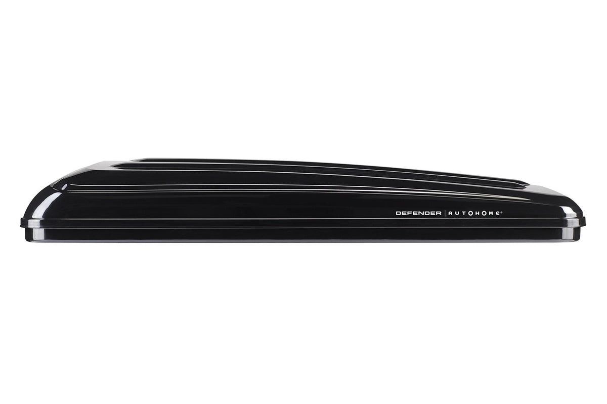 Tenda da tetto AutoHome x Land Rover, guscio Black Storm – profilo