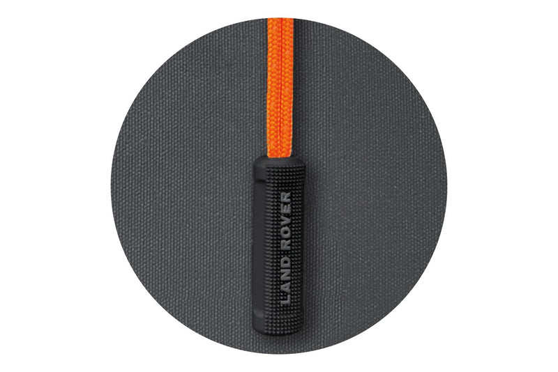 Tenda da tetto AutoHome x Land Rover, guscio Black Storm – tiretto zip