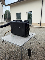 OverlandHeat riscaldatore diesel IP65 serbatoio integrato 2kW sistema portatile outdoor