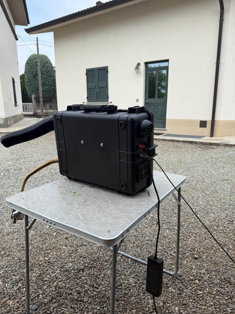 OverlandHeat riscaldatore diesel IP65 serbatoio integrato 2kW sistema portatile outdoor