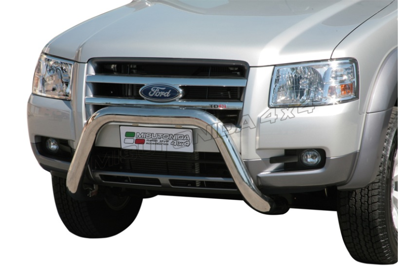 Bull bar Ford Ranger Double Cab 2007–2009 EC/SB/204/IX inox lucido