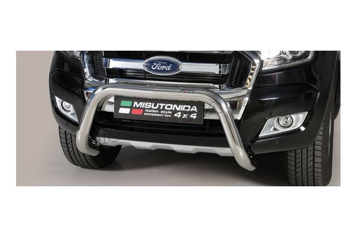 Bull bar Ford Ranger Double Cab 2016–2018 Misutonida EC/SB/295/IX inox lucido