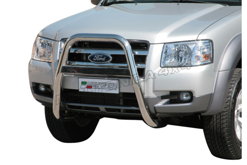 Bull bar Ford Ranger Double Cab 2007–2009 Misutonida MA/204/IX inox lucido