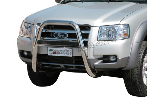 Bull bar Ford Ranger Double Cab 2007–2009 Misutonida MA/204/IX inox lucido