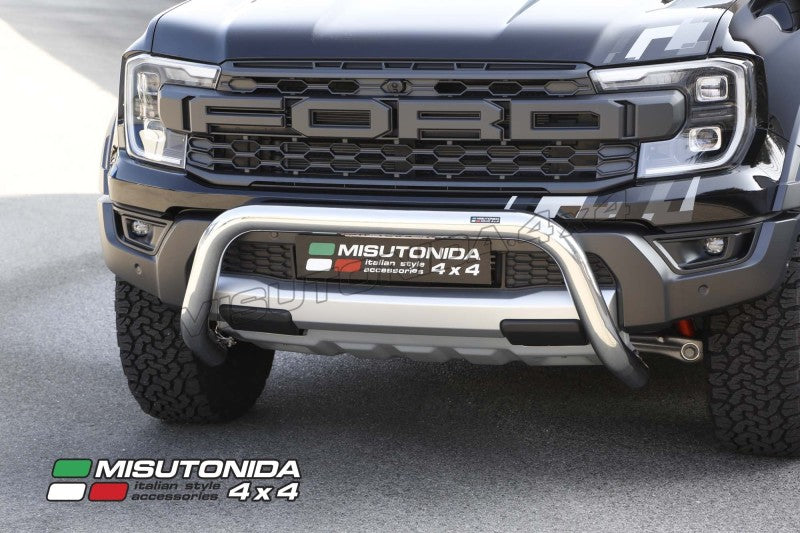 Bull bar Ford Ranger Raptor dal 2023 EC/SB/510/IX inox lucido