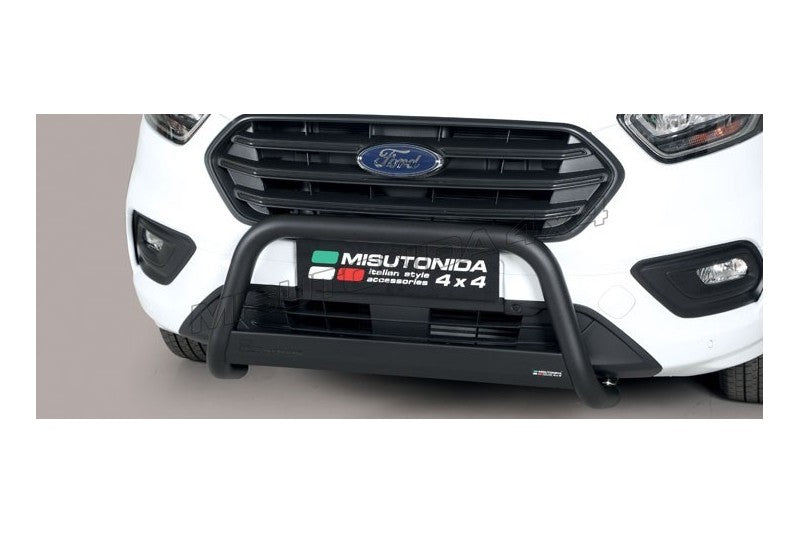 Bull bar Ford Transit Custom / Tourneo Custom LWB/L2 2018–2023 EC/MED/436/PL versione nera