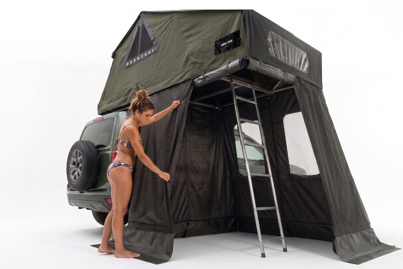 Cabina giorno AutoHome per Overzone – montata su Overzone, foto in studio