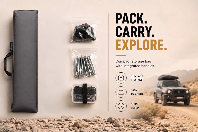 Cabina giorno AutoHome per Overzone – kit con sacca di trasporto