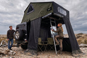 Cabina giorno AutoHome per Overzone – in uso in campeggio