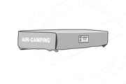 Cappottina copritenda AutoHome – disegno tecnico, Air-Camping