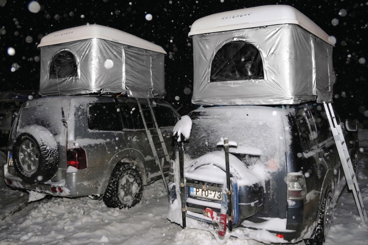 Cappuccio invernale AutoHome per Maggiolina e Airtop – in uso sulla neve