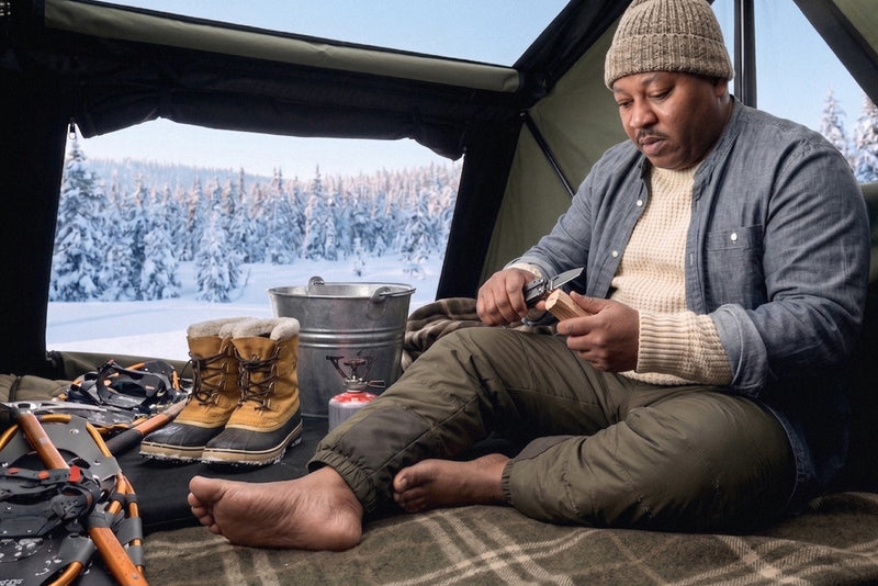 Cappuccio invernale AutoHome per Overzone – in tenda d’inverno