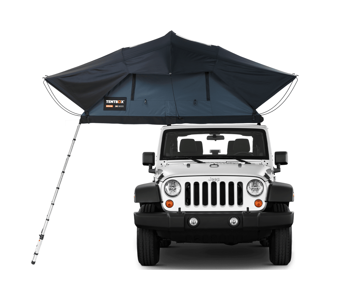 TentBox Lite XL Tenda da tetto - Slate - copertura morbida