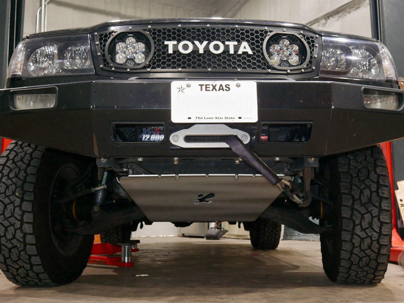 TOYOTA J105 SERIES 1998-2010 2-HZJ Piastra paramotore anteriore per paraurti australiano