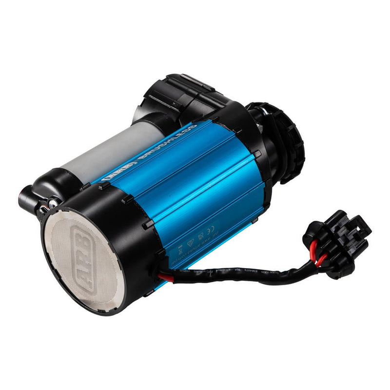 Compressore brushless CKBLA12, vista frontale con filtro