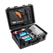 Compressore d’aria portatile brushless bicilindrico CKBLTP12 con serbatoio