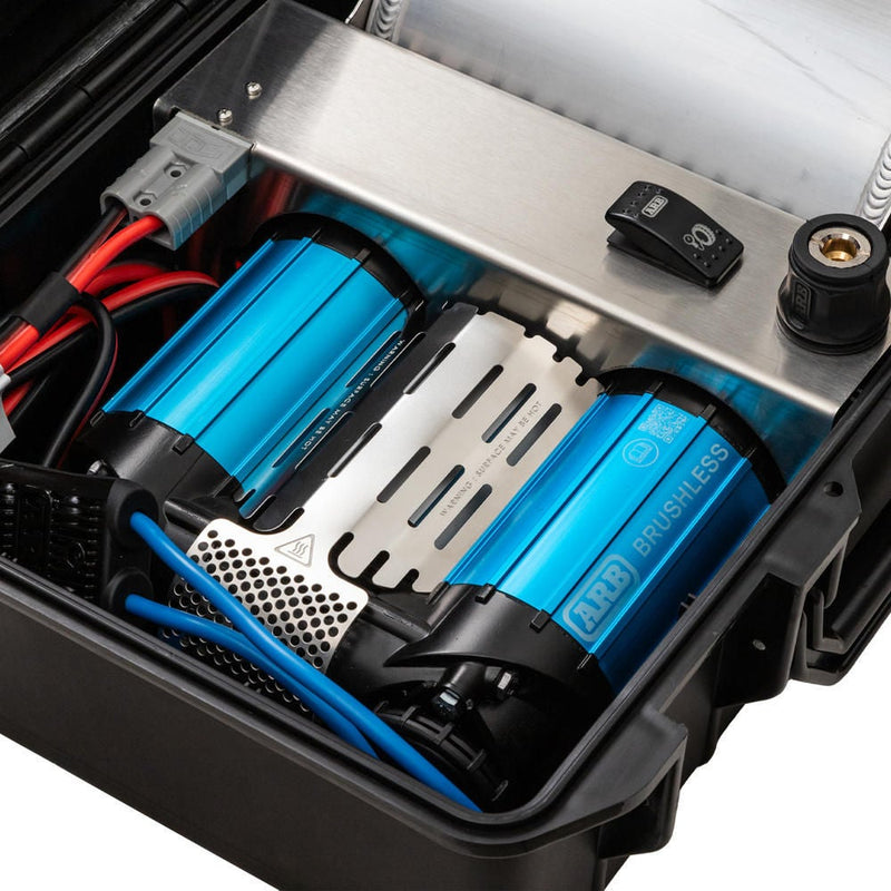 Compressore CKBLTP12, dettaglio dei due motori brushless