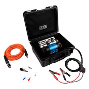 Compressore portatile CKMP12V2 con tubo, pinze batteria e accessori