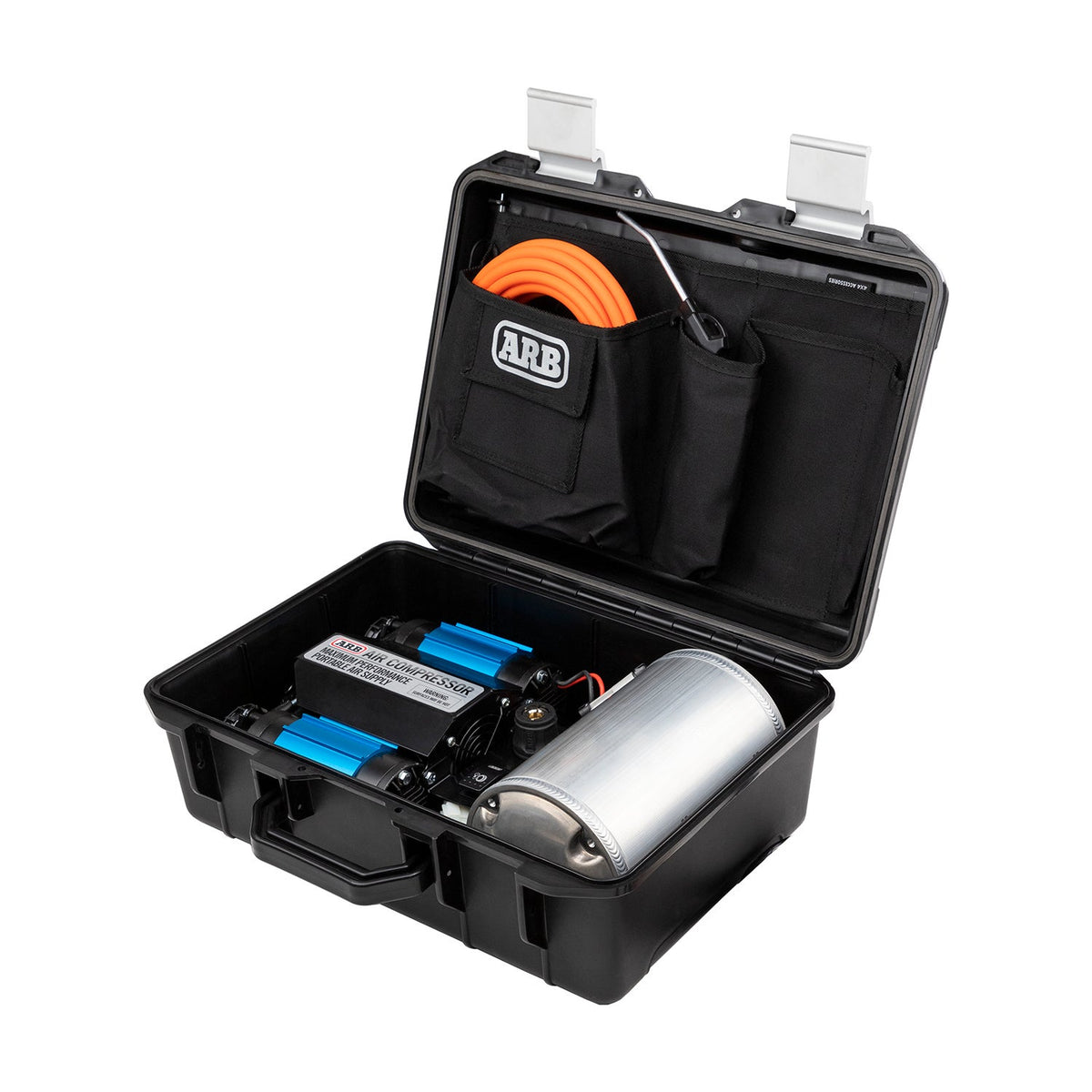 Compressore portatile CKMTP24 nella valigetta aperta