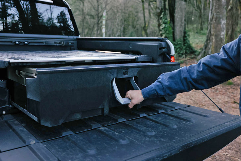 DECKED Drawer System in uso sul pickup