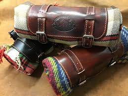 PORTA COPERTA IN PELLE Marrone anticato PER MOTOCICLISTI CUSTOM – immagine 3