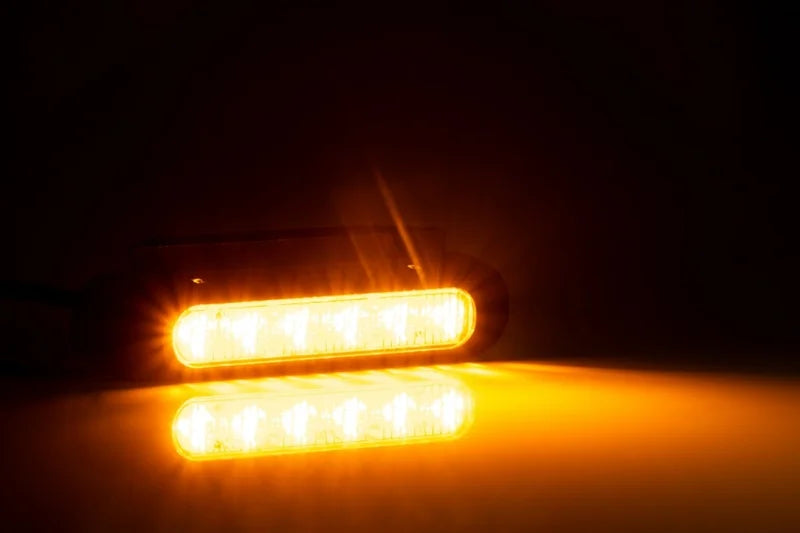 Fristom - R65  Faretto LED 6 LED Ambra | 10-30v