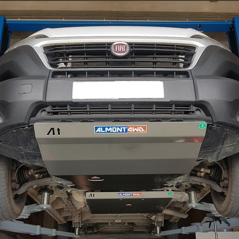 FIAT IVECO FIAT DUCATO 459-Piastra paramotore anteriore per paraurti 2006> (tutti i motori)