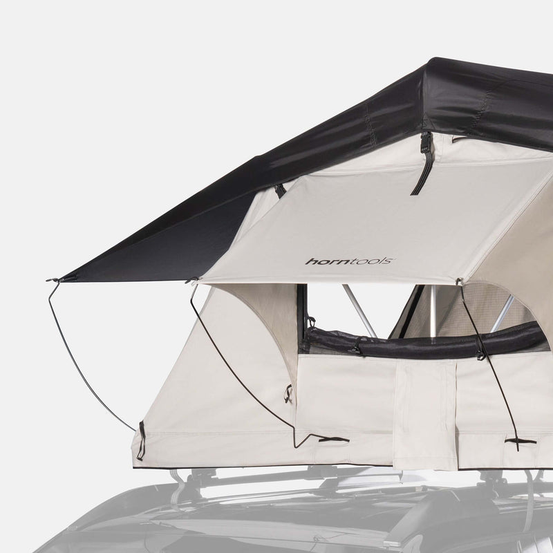 Tenda da tetto Track 130 cm, finestre con zanzariera | Horntools