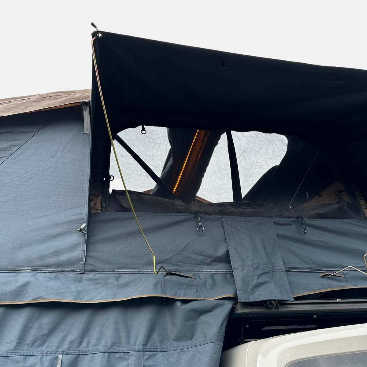 Tenda da tetto Elements Gen II colore Ocean aperta | Horntools