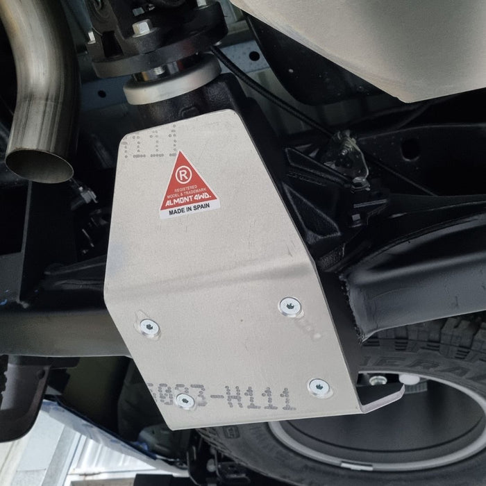 FORD RANGER RAPTOR 2019-2022 2.0Bi-Turbo 444 Placa protectora de diferencial trasero