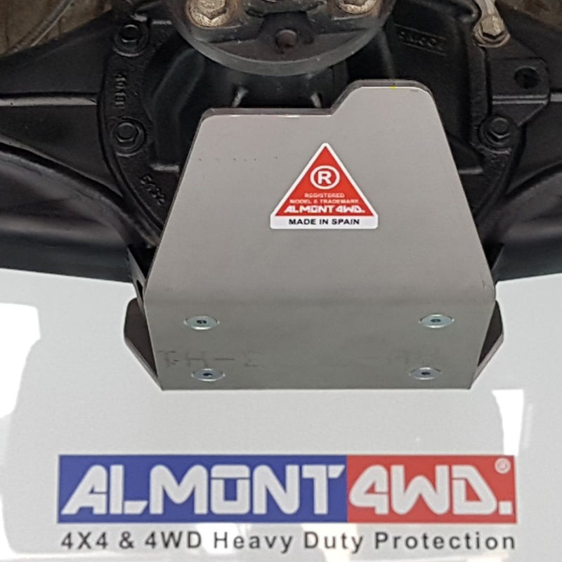 FORD RANGER RAPTOR 2019-2022 2.0Bi-Turbo 444 Placa protectora de diferencial trasero