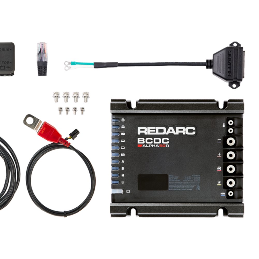 Caricatore DC-DC Redarc BCDC Alpha 50 A 12 V