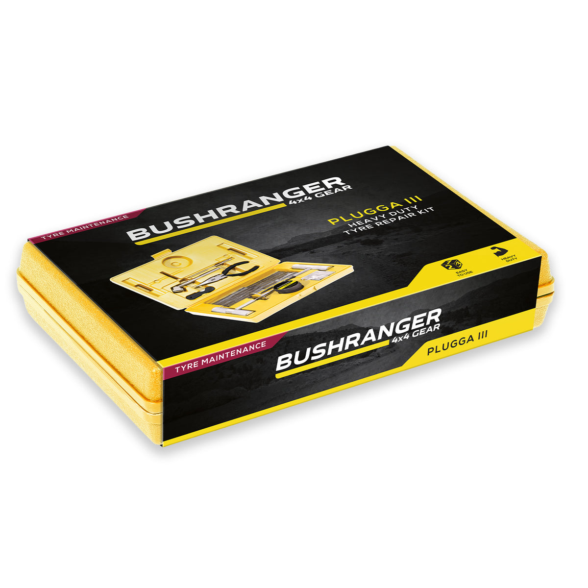 Kit riparazione pneumatici tubeless Bushranger Plugga III