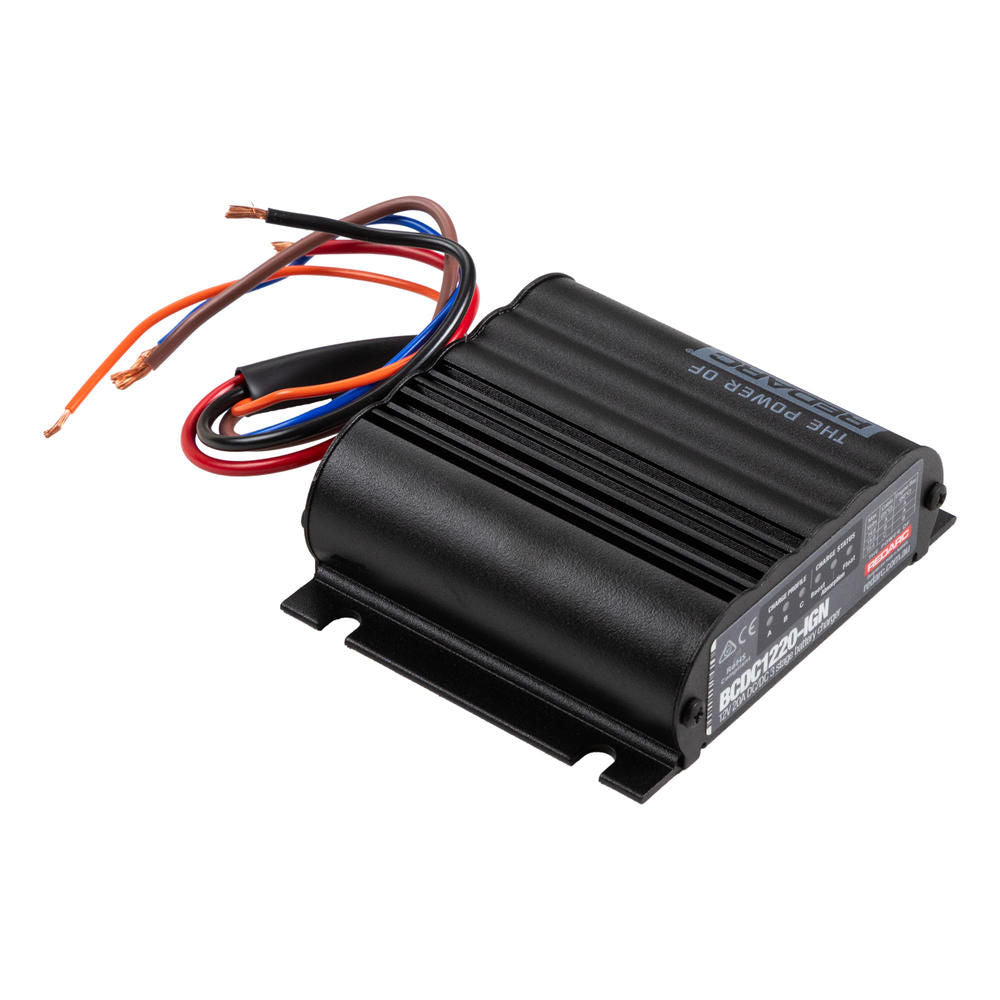 Caricatore DC-DC Redarc 12 V 20 A con ingresso accensione