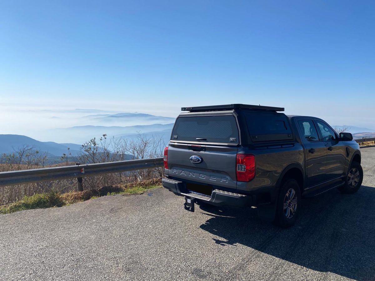 Portapacchi Rhinoman Explorer 1400 × 1200 mm per hard top doppia cabina, con kit di montaggio – foto 3