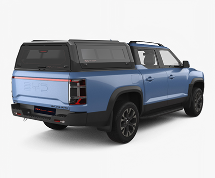 Hard top Rhinoman XTREME per BYD Shark 6 doppia cabina