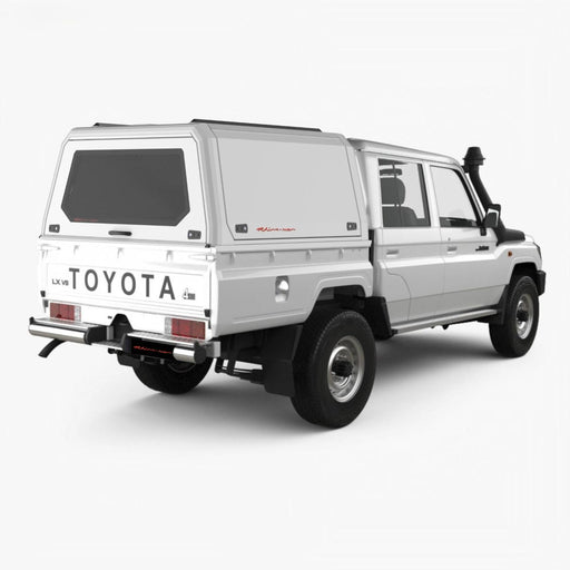 Hard top Rhinoman XPEDITION per Toyota Land Cruiser 2016+ doppia cabina, bianco opaco