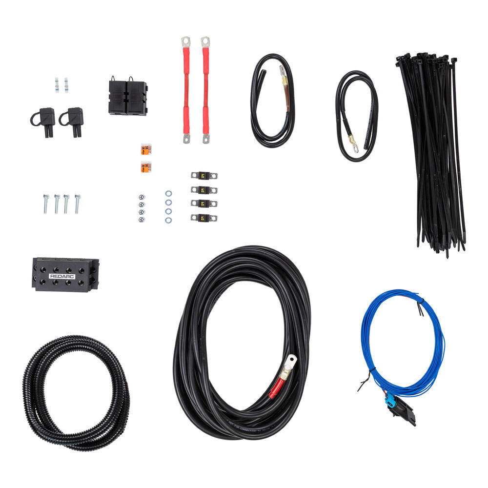 Kit cablaggio Redarc BCDC 50 A per installazione posteriore