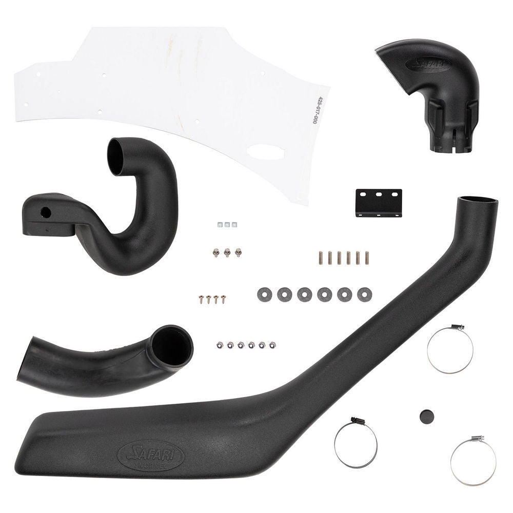 Snorkel Safari V-Spec – Nissan Navara D22 con batteria singola