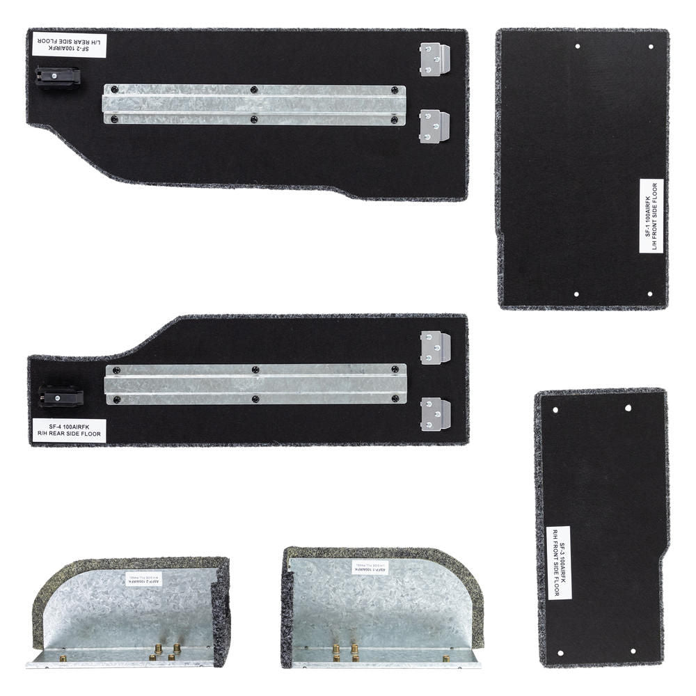 Kit pianale laterale per cassettiere – Toyota Land Cruiser 100 con clima posteriore
