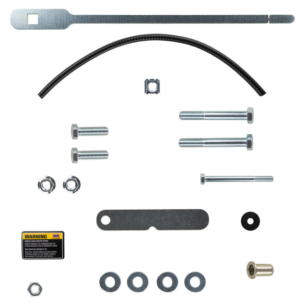 Punto di recupero 8.000 kg anteriore sinistro – Toyota Land Cruiser 150 e FJ Cruiser