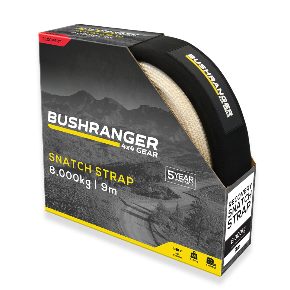 Cinghia elastica di recupero Bushranger 8.000 kg 9 m