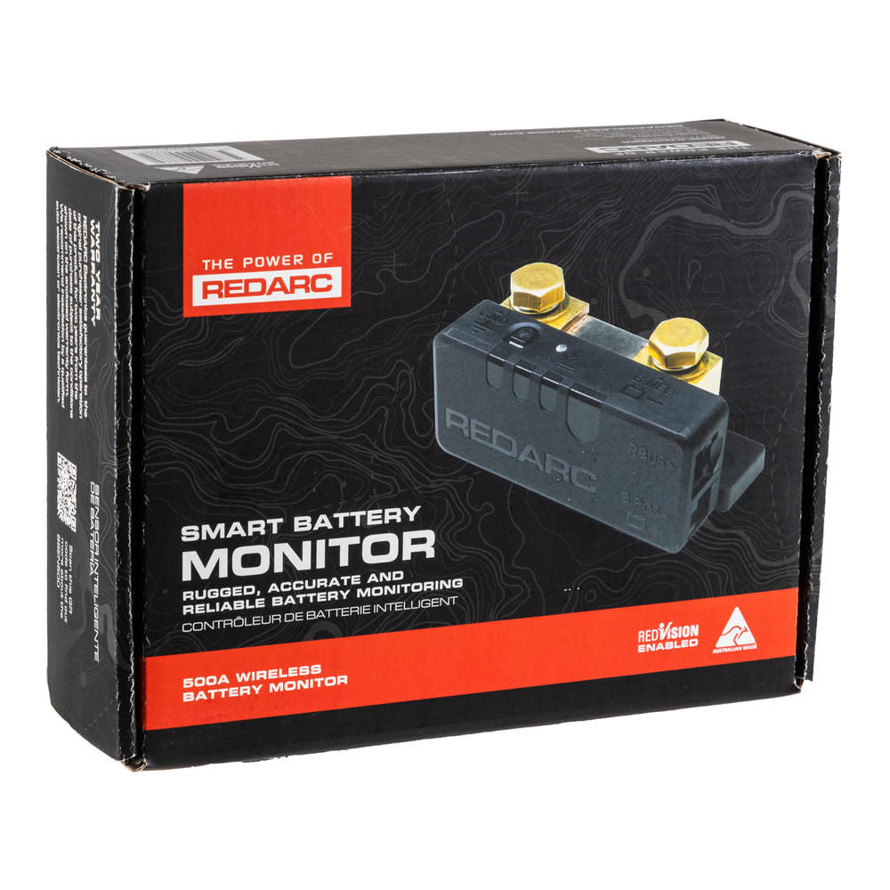 Monitor batteria intelligente Redarc con sensore 500 A
