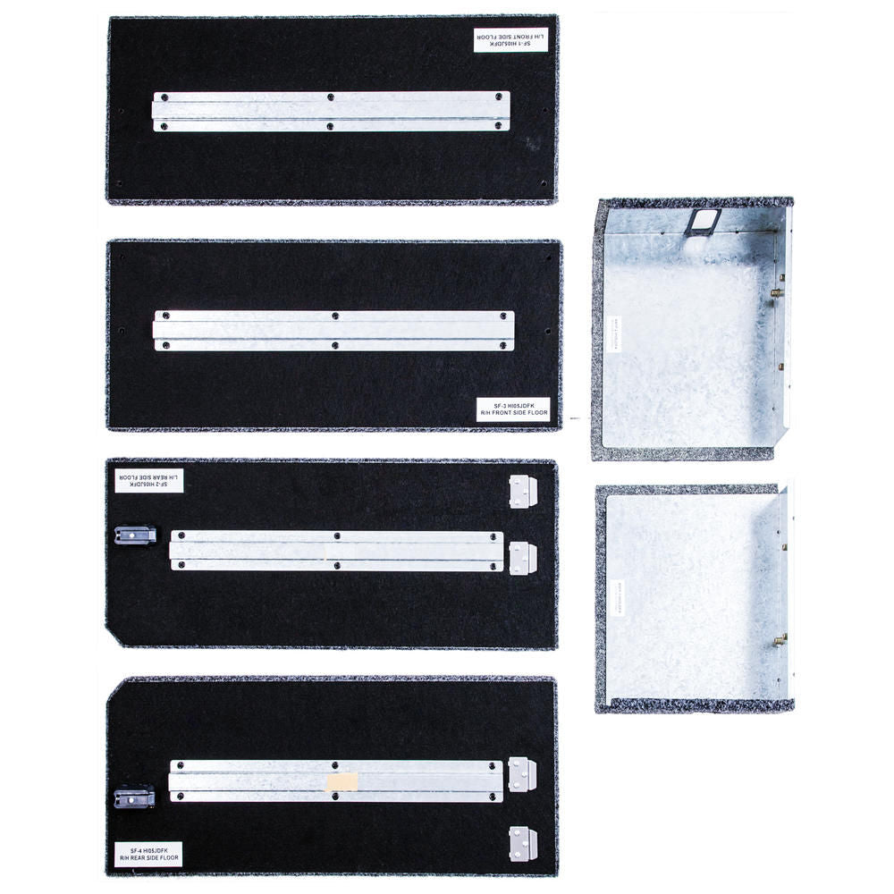 Kit pianale laterale per cassettiere – Toyota Hilux 2005–2015 cassone J-Deck