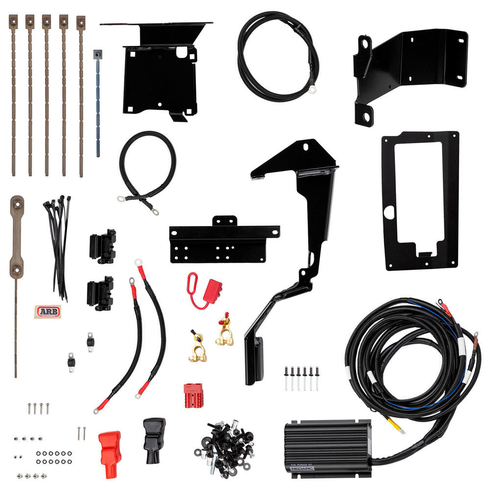 Kit batteria ausiliaria con caricatore DC-DC BCDC1225D – Ford Ranger e Everest